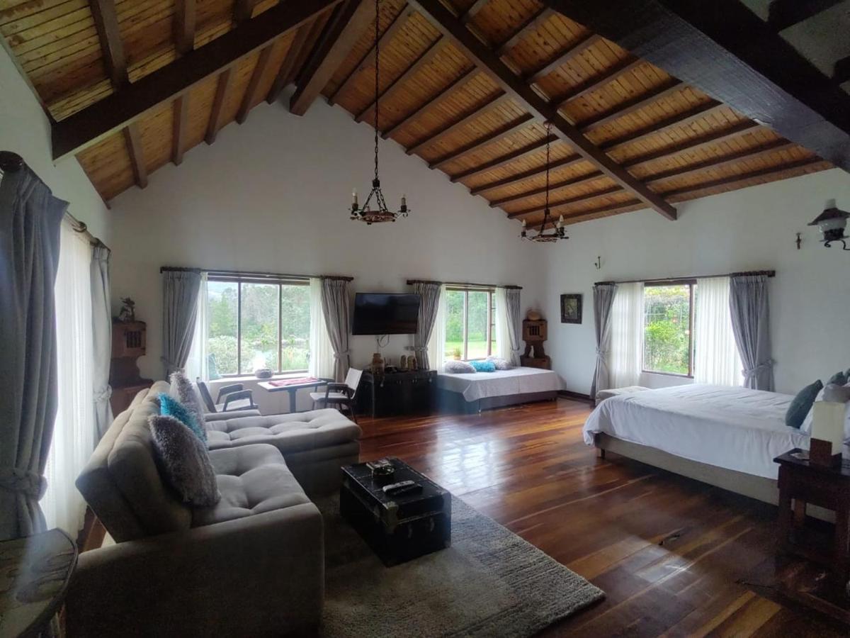 Hacienda El Pinar Del Viento Bed & Breakfast Villa de Leyva Exterior photo